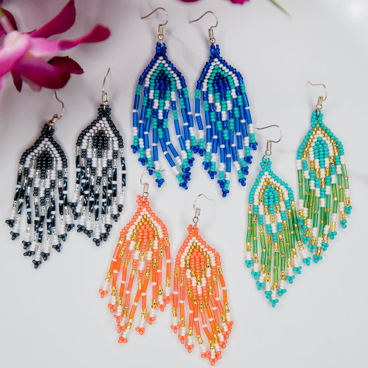 Small Feather Earrings