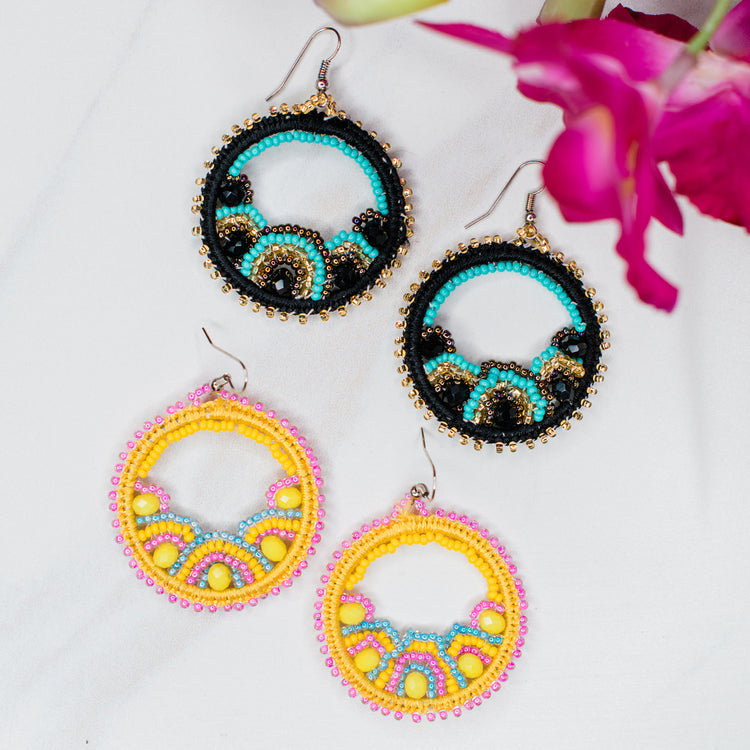 Crystal Hoops