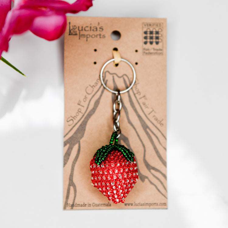 Strawberry Keychain