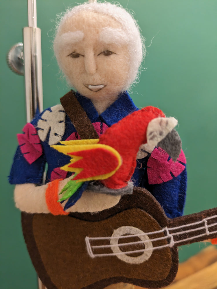 Jimmy Buffet Ornament