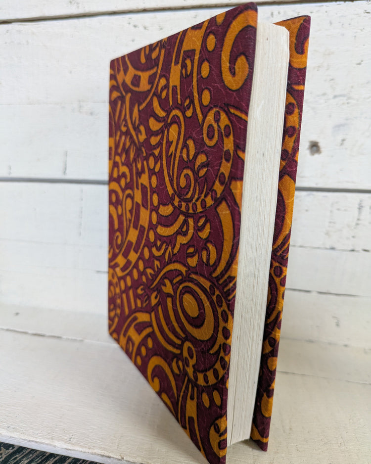 Small Book Journal w/Sari Cover