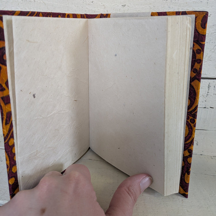 Small Book Journal w/Sari Cover