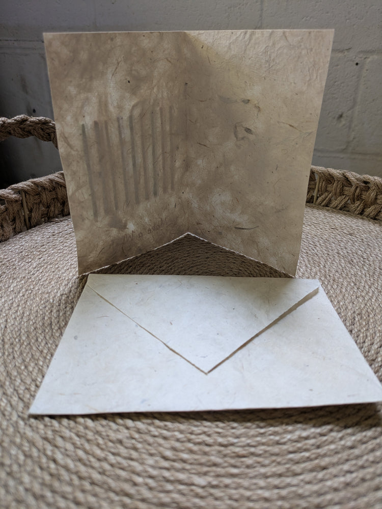 Eco Birthday Candles Card