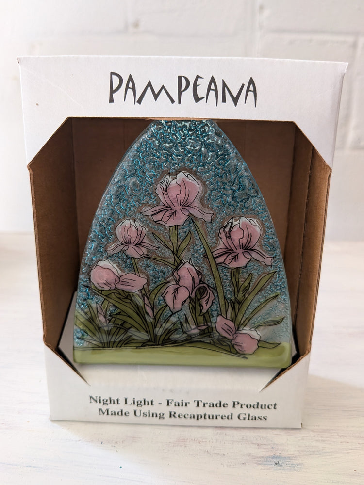 Orange Background Hummingbird Night Light