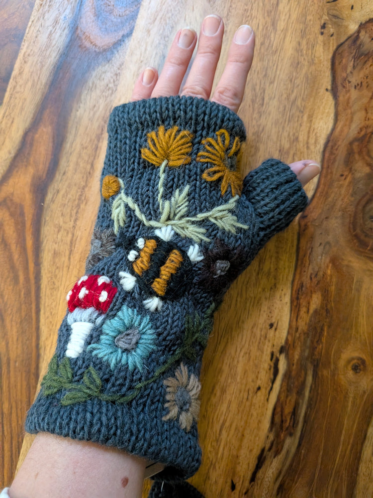 Mushroom Wool Winter Accessories