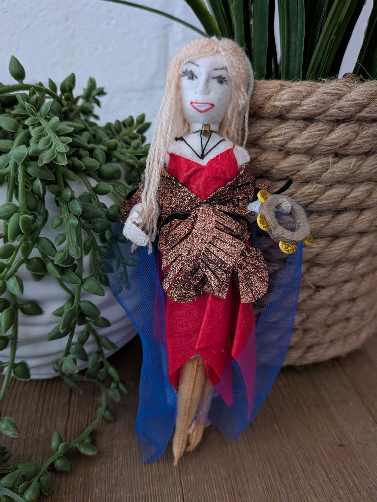 Stevie Nicks Felt Ornament