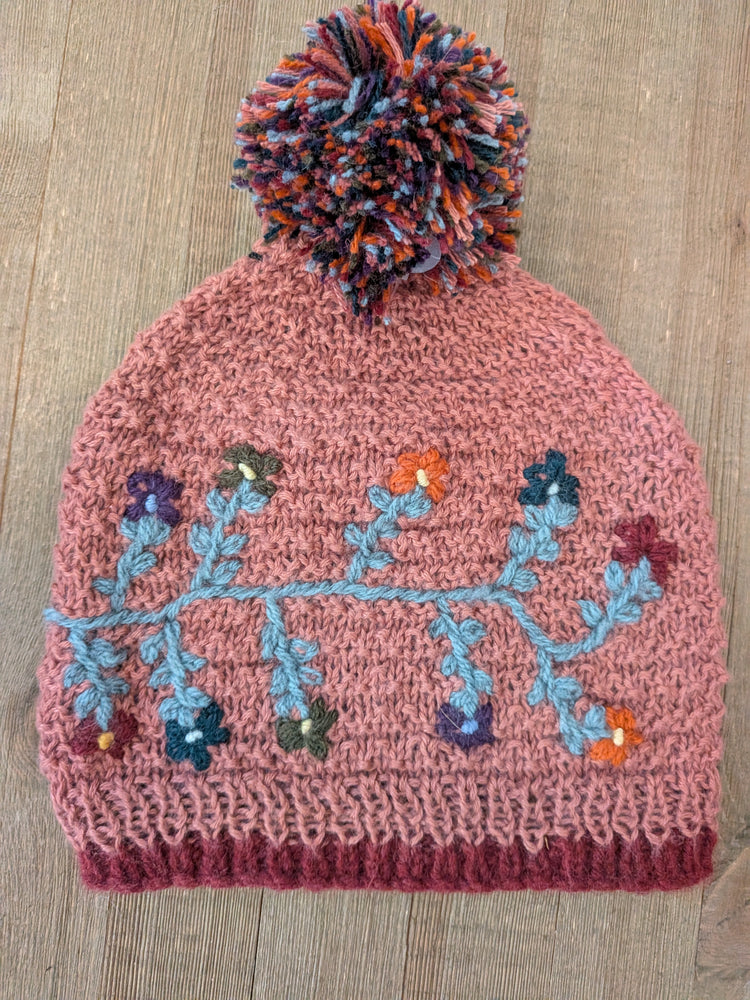Flora Alpaca Winter Hat