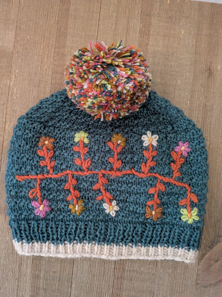 Flora Alpaca Winter Hat