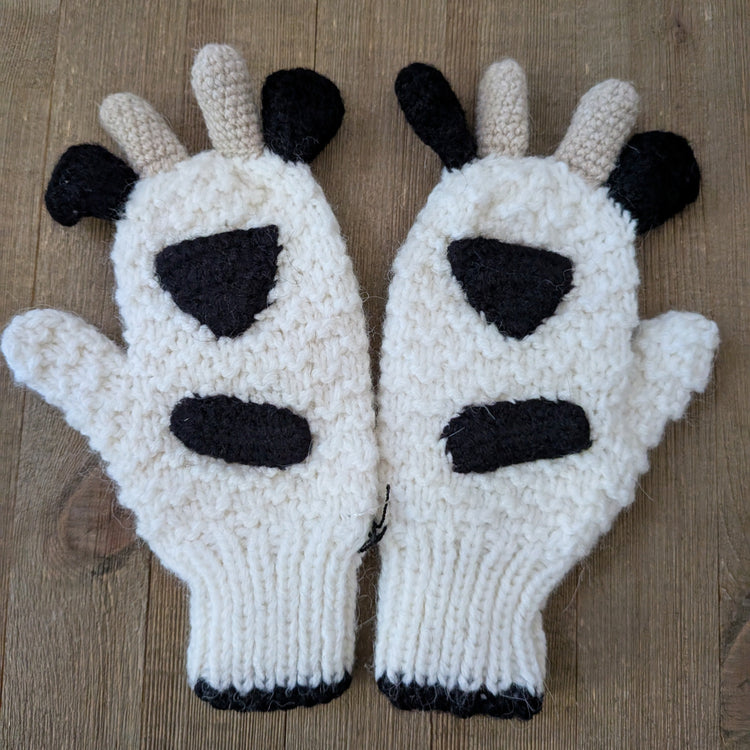Kids Animal Mittens