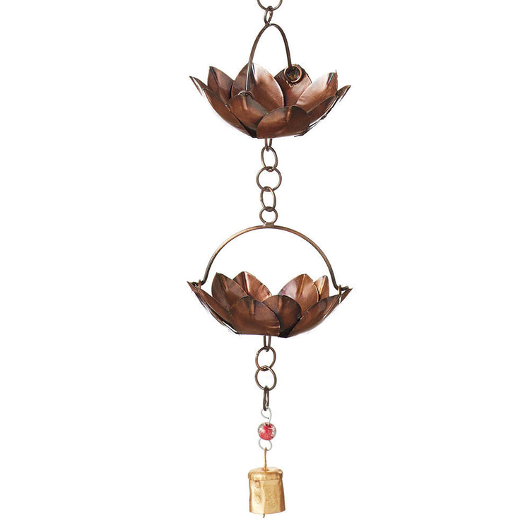 Lotus Rain Chain