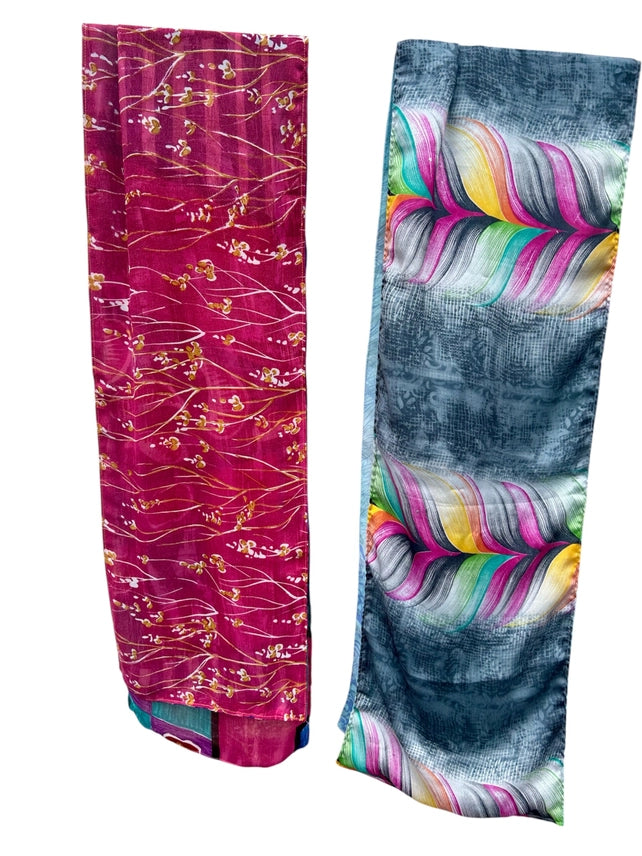 Reversible Sari Scarf