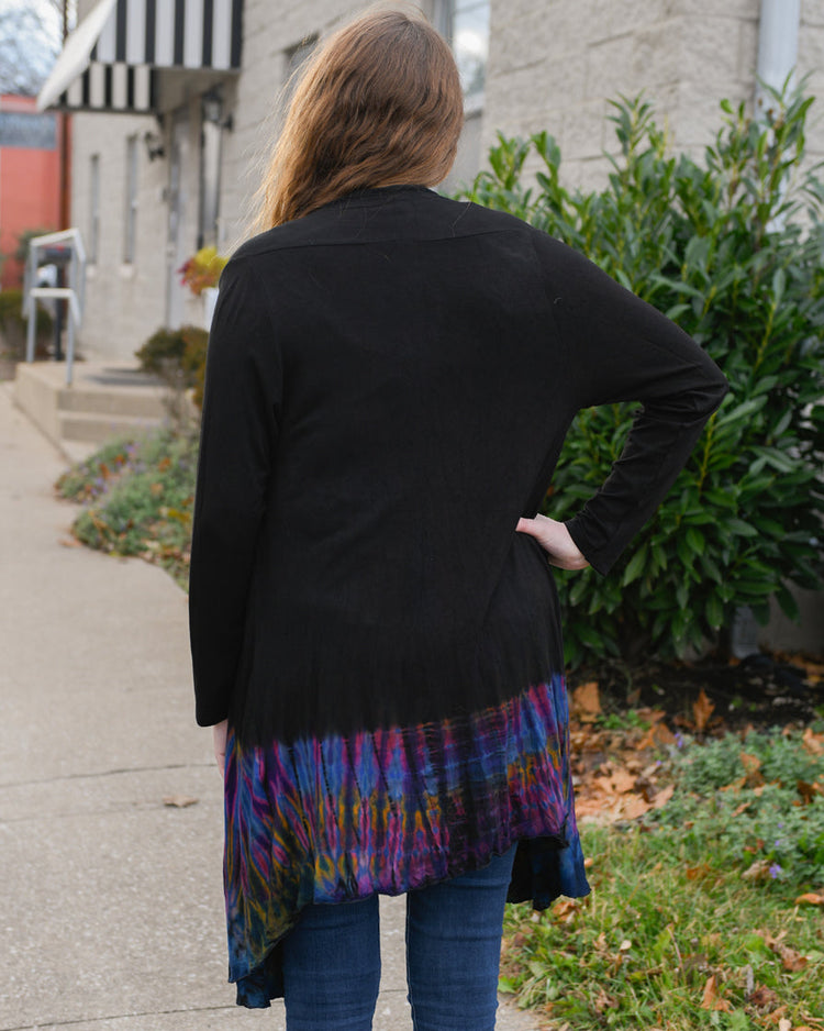 Bright Tie Dye Cardigan