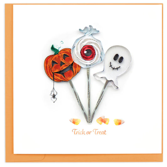 Trick or Treat Quilling Card