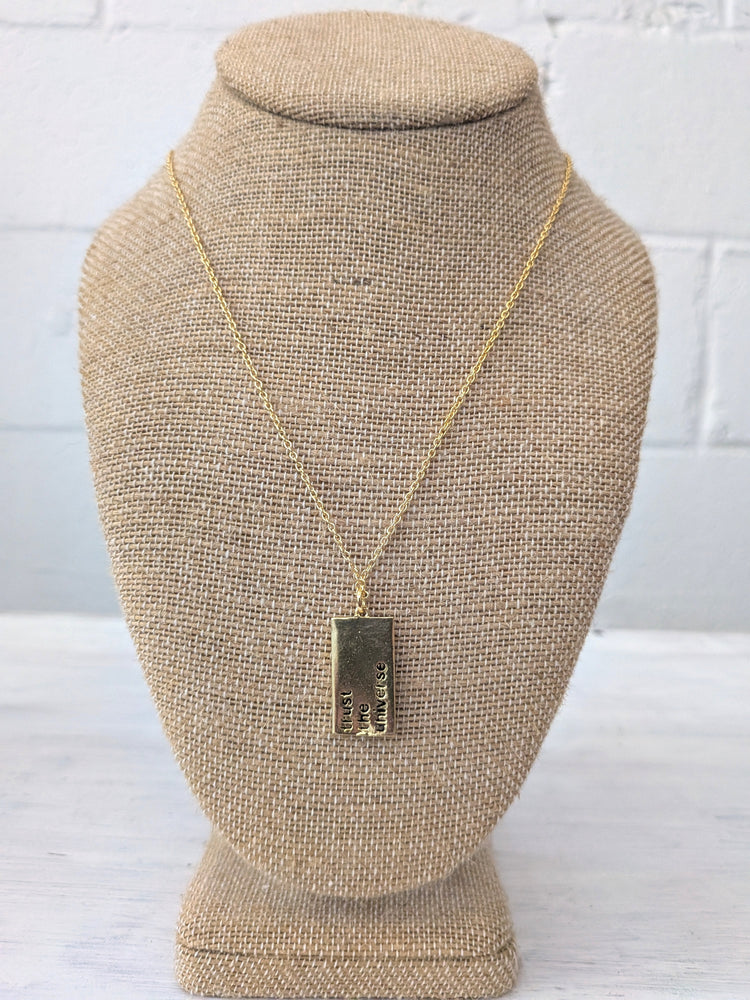 Trust The Universe Necklace