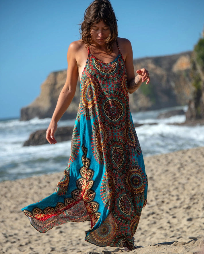 Shiva Mandala Maxi Dress