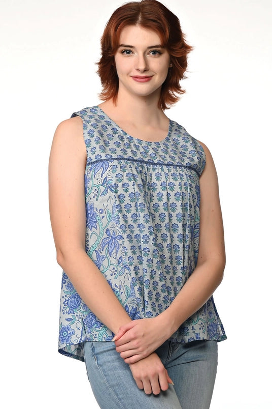 Pavitra Block Print Top