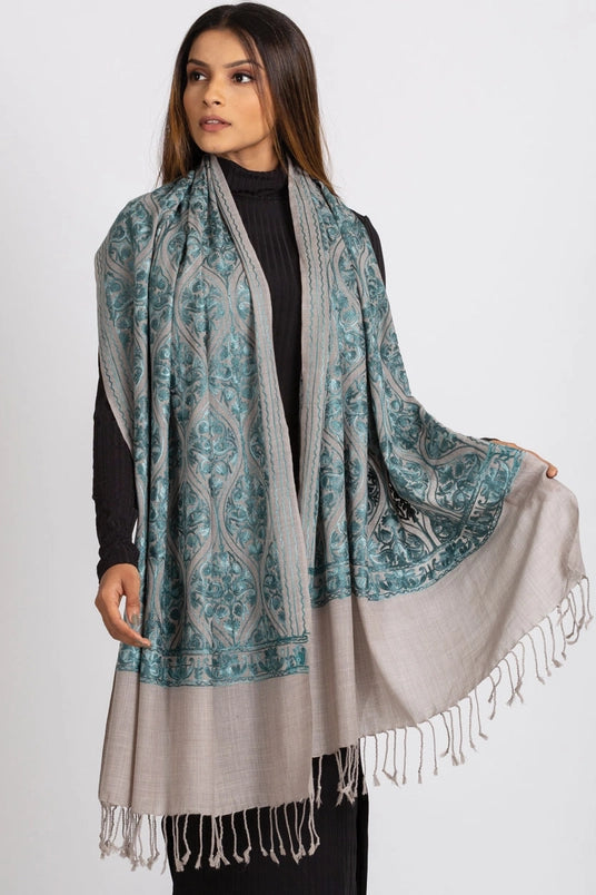 Surani Embroidered Shawl