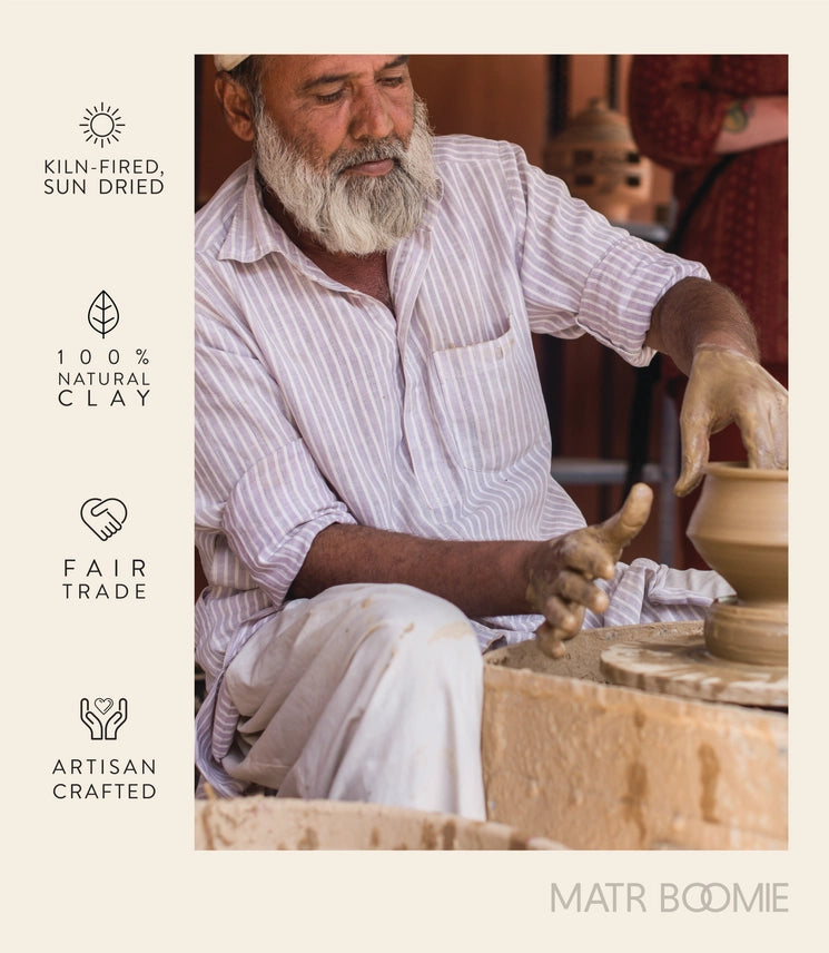 Vasanta Terracotta Sunrise Planter