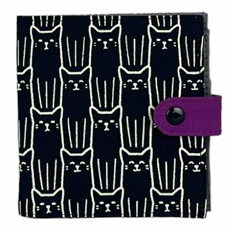 Durable Canvas Animal Block-Print Wallet