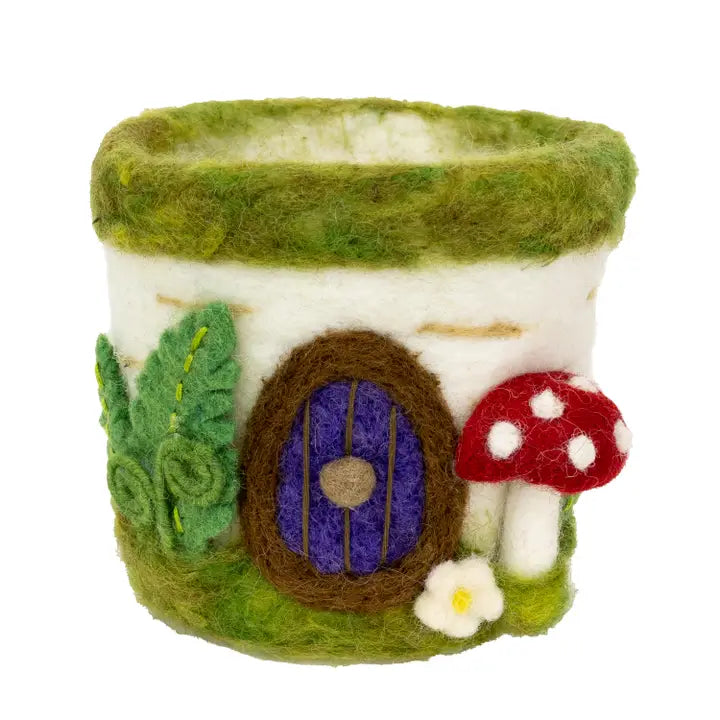 Woodland Mushroom Plant Pot