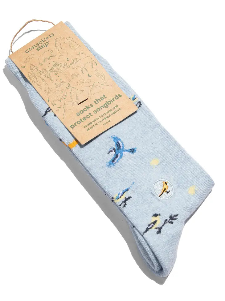 Socks That Protect Songbirds