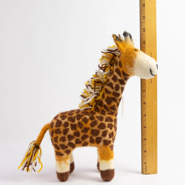 Large Felt Giraffe