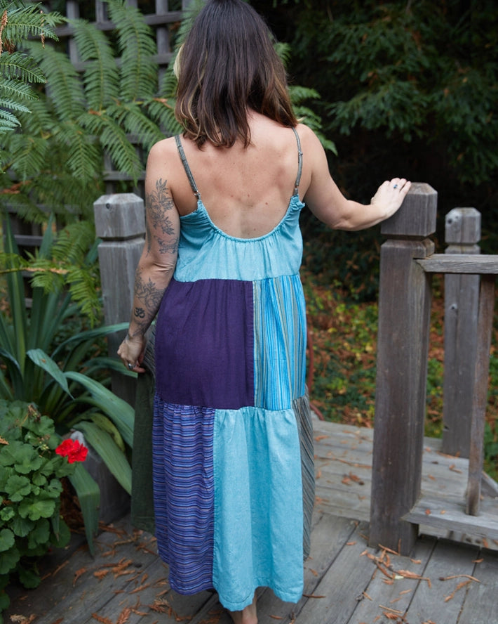 Patchwork Cotton Sundress