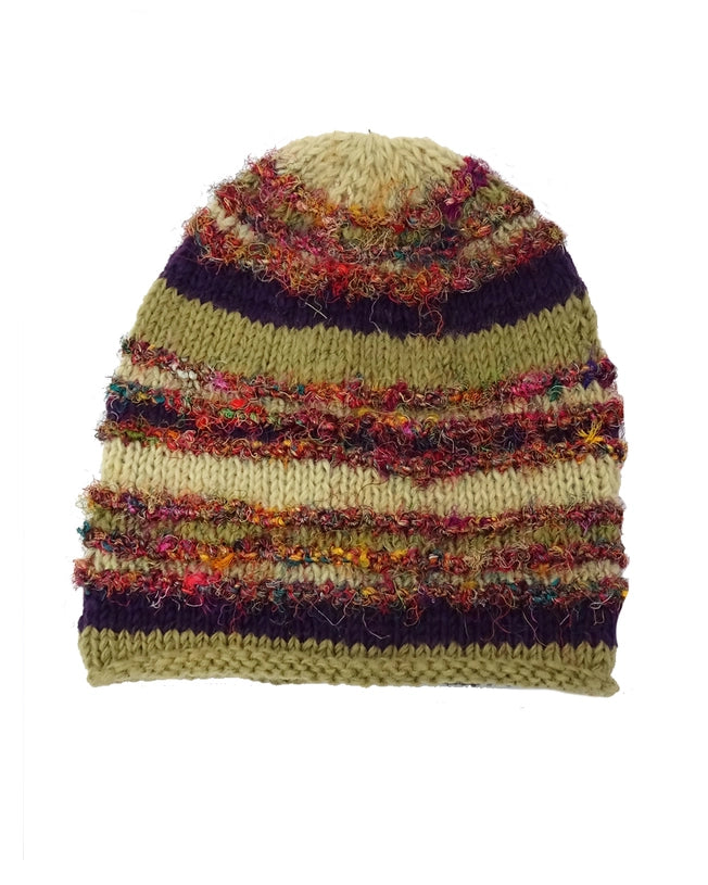 Wool and Silk Beanie