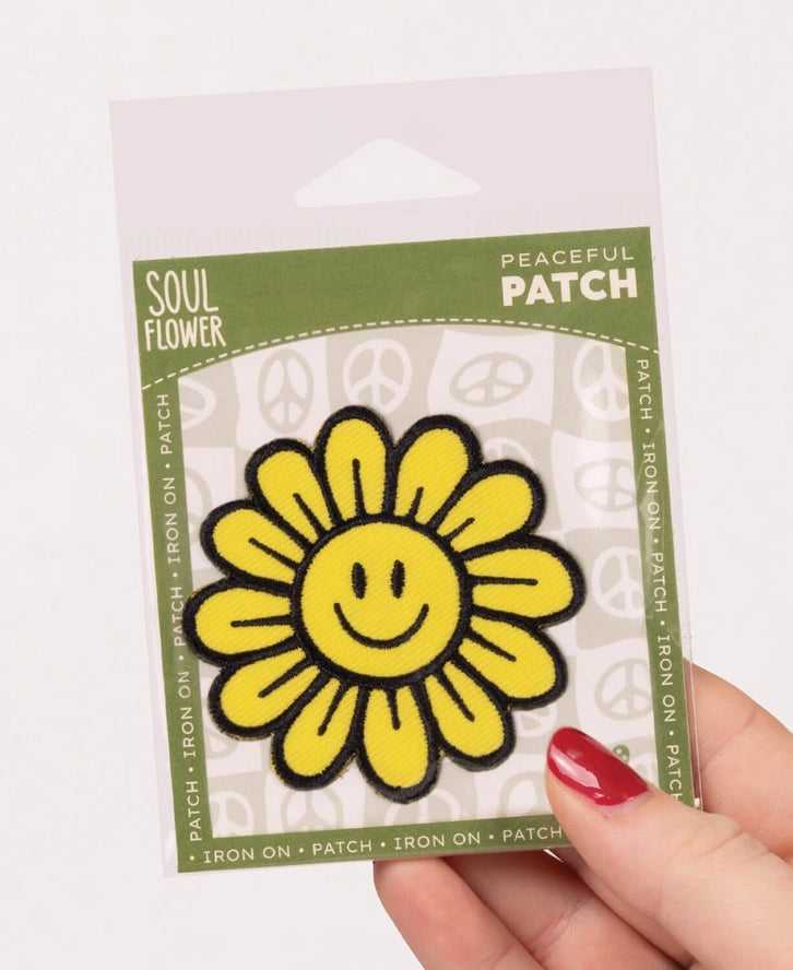 Happy Daisy Iron-On Patch