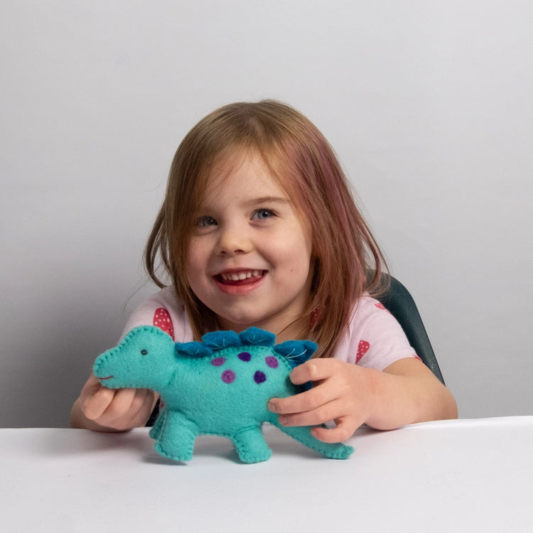 Felt Stegosaurus Dinosaur