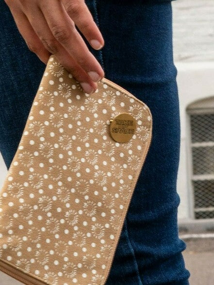 Take Up Space Brass Pin