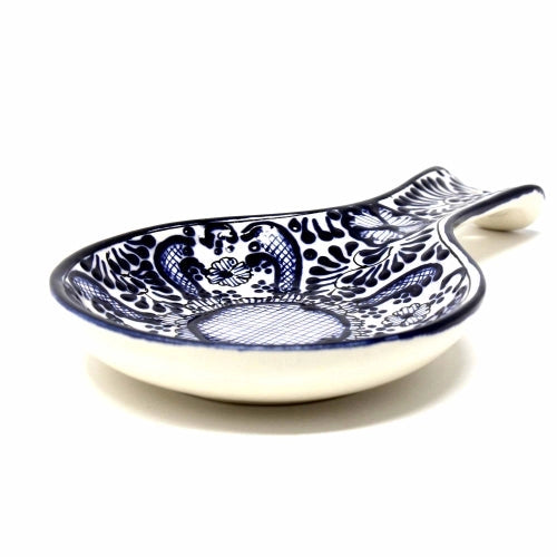 Blue Flower Spoon Rest