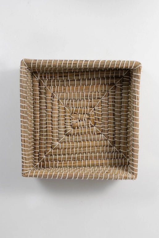 Kaisa 10 Inch Square Basket Tray