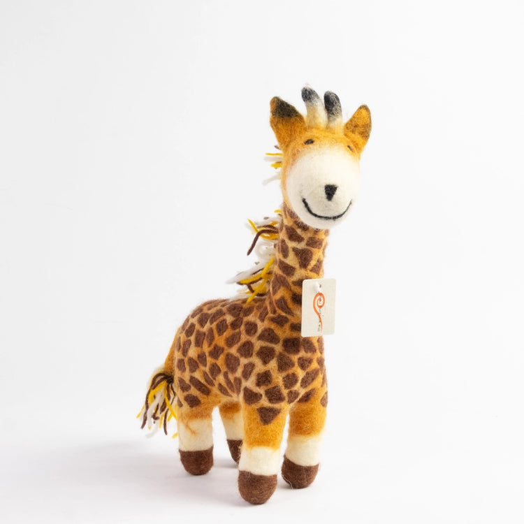 Large Felt Giraffe