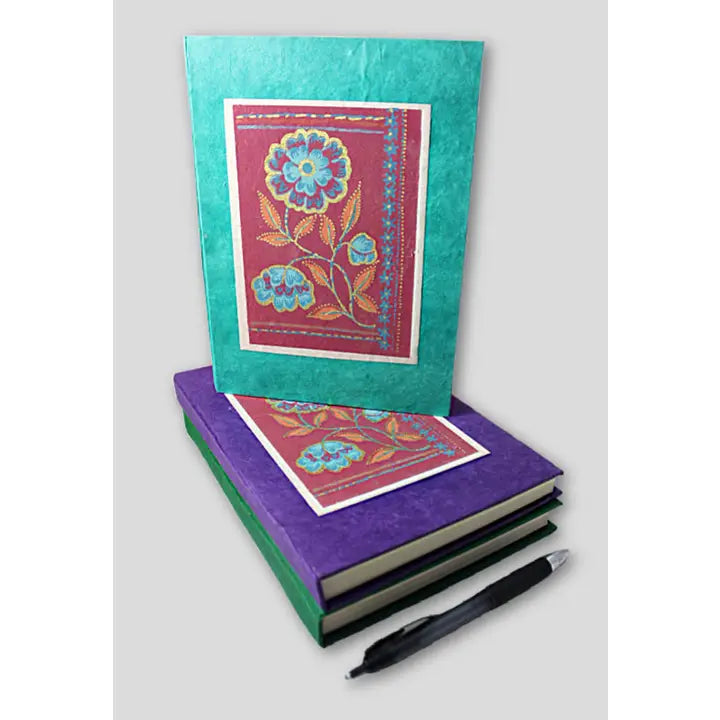 Colorful Floral Tree-Free-Paper Journal