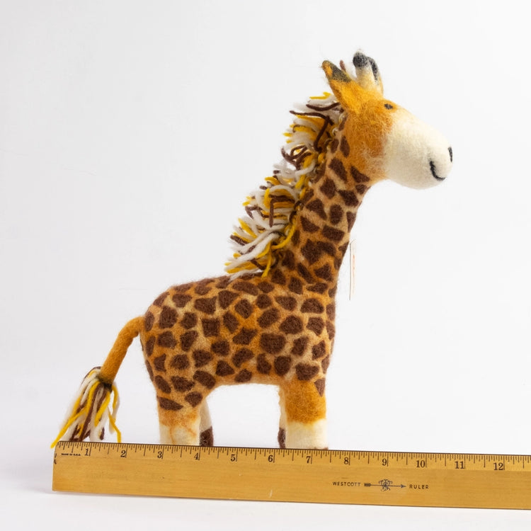 Large Felt Giraffe