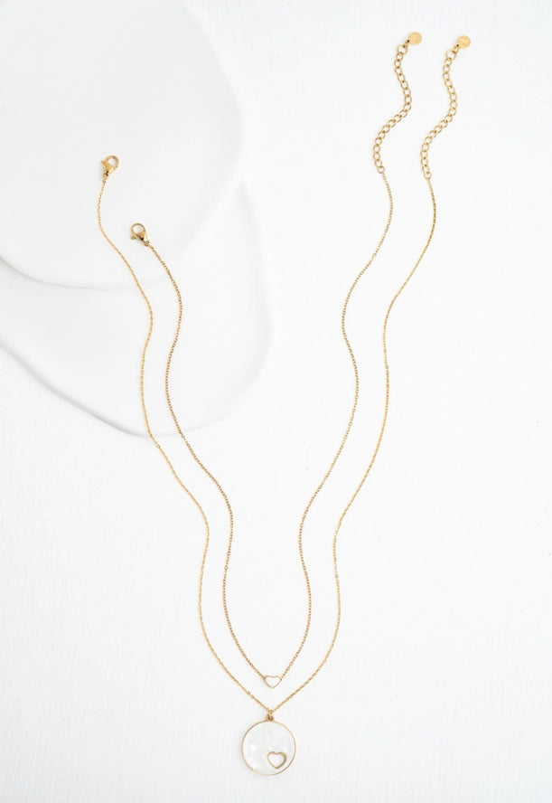 Journey Together Mother-of-Pearl Necklace