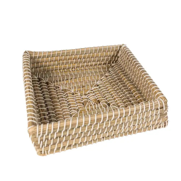 Kaisa 10 Inch Square Basket Tray
