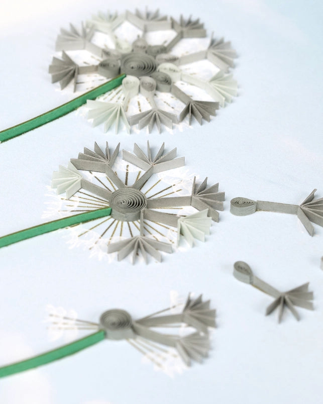 Dandelions Quilling Card