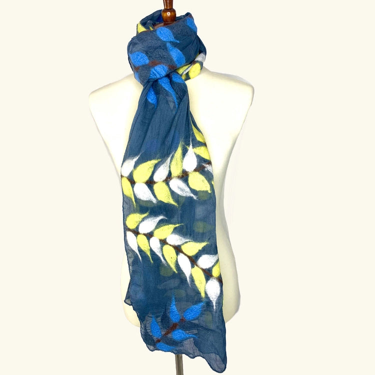 Blue Willow Scarf