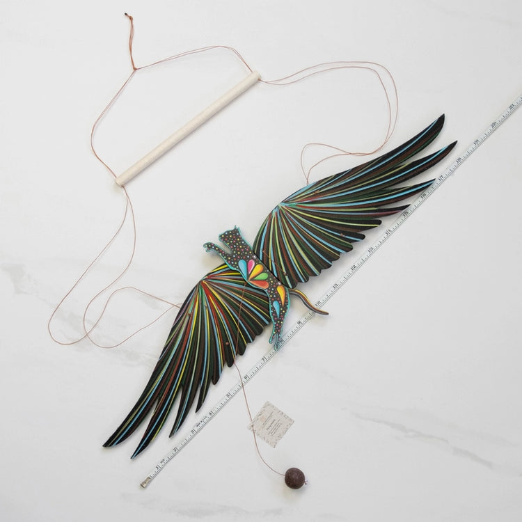 Alebrije Cat Flying Mobile