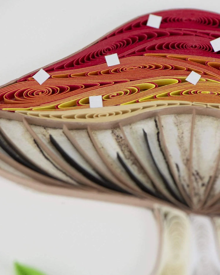 Wild Mushroom Quilling Card