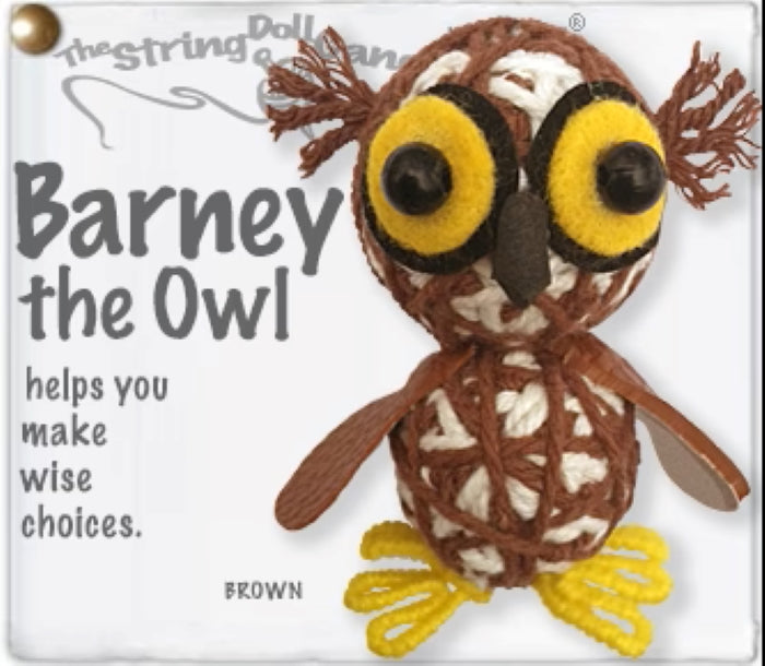 Barney The Owl Keychain