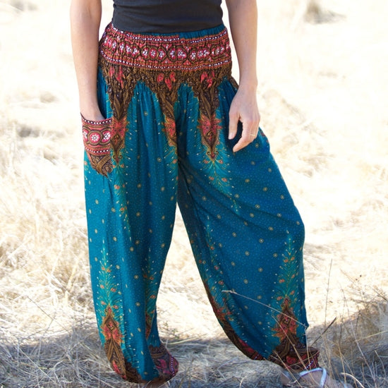 Peacock Pants (Closed Leg)