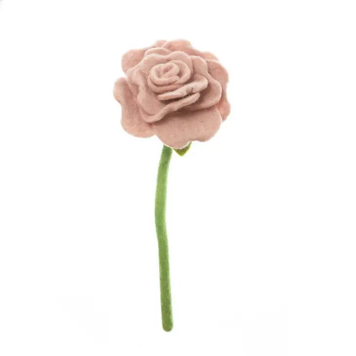 Felt Blooming Rose