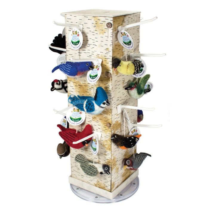 Goldfinch Woolie Bird Ornament