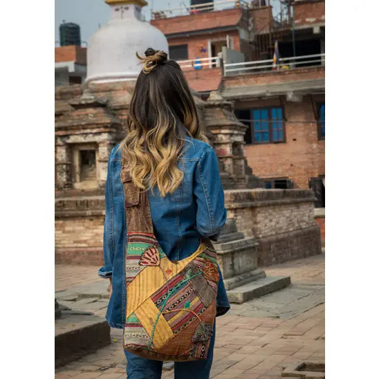 Colorful Patchwork Sling