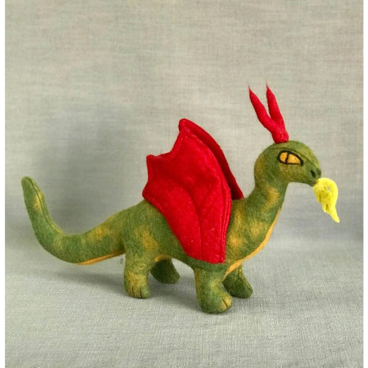 Large Felted Dragon