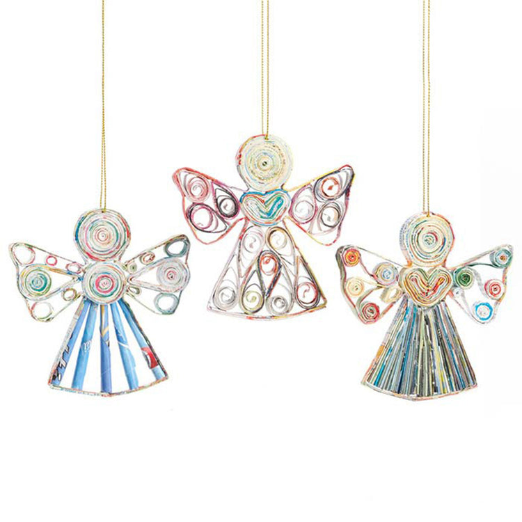 Quilled Angel Ornament