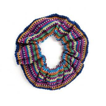 Lucia's World Emporium Fair Trade Handmade Guatemalan Hair Scrunchie